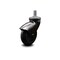Service Caster 3 Inch Black Hooded Neoprene Rubber 7/8 Inch Grip Ring Stem Caster SCC SCC-GR03S310-NPRB-BK-71678 - alternate 3